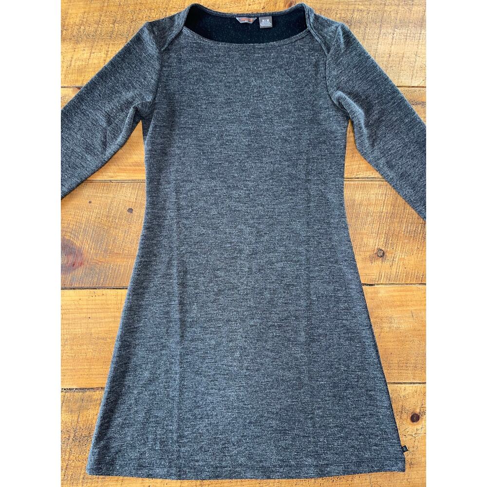 Womens Merrell Gray Long Sleeve Knee Length Winter Casual Dress Size‎ Medium